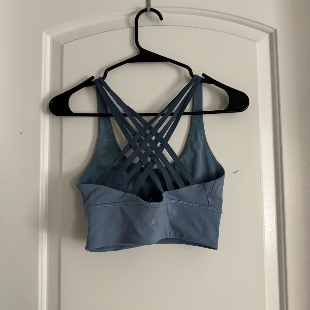 Lululemon Athletica Blue Strappy Tank Top - Picture 2 of 2